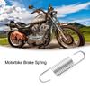 ACROPIX Motorcykel Bromspedal Återgångsfjäder Universell 6 cm Längd Silverfärgad 2 st