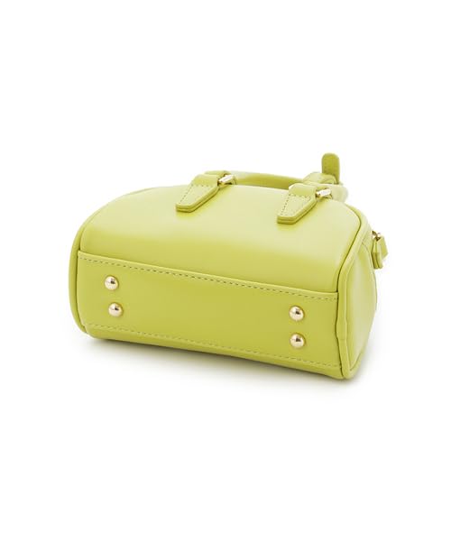 FRAY Round Micro Mini Boston Bag FWGB254349 YEL I.D. Women's