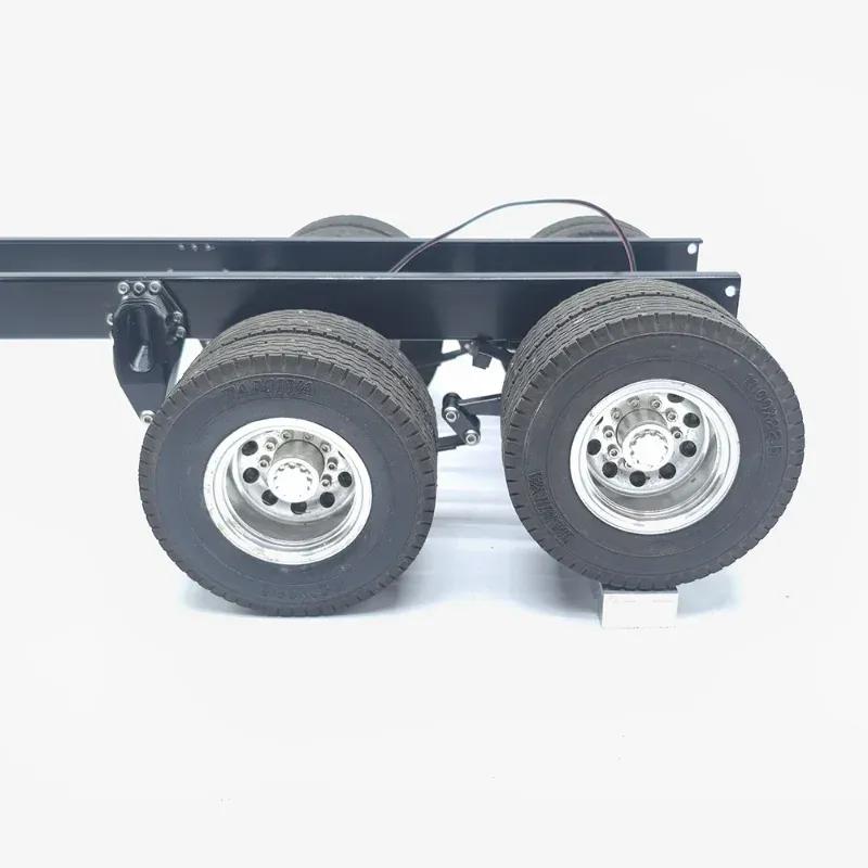 1set Electric Lift Rear Suspension for 1/14 RC Truck Tamiya 56368 For scania 770S For volvo FH16