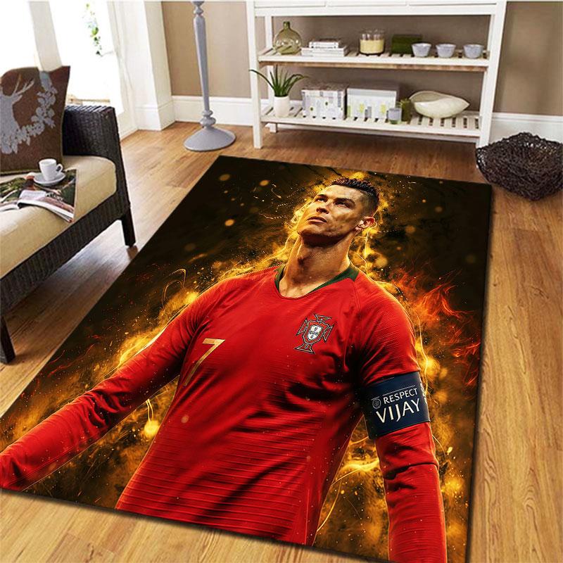 CR7 Carpet Rug for Living Room Bedroom Home Sofa Decoration,Kids Play Non-slip Floor Mat