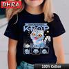 Cute K-pop Demon Hunters Rumi Mira Zpey Film Graphic T-Shirt Men Women Harajuku Y2k Tops Fashion Casual Sweatshirt Unisex Tees