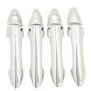 8 Pcs Car Exterior Door Handle Cover ABS Chrome Door Protector for Picanto Morning 2011?2016