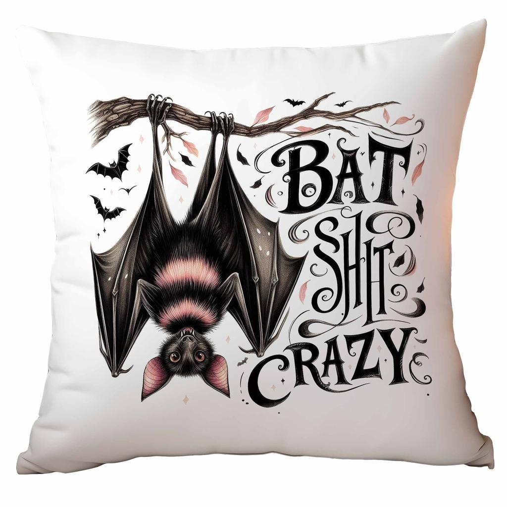 New Black Pink Halloween Pillowcase Home Holiday Decorative Cushion Pillowcase