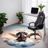 1pc Angel Dog Chair Carpet for Office  Machine Washable Rug for Office,  Good Gift for Family or Friends Yy251225238