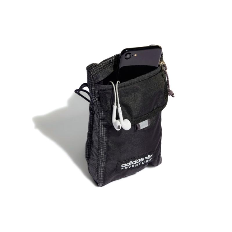 adidas Originals Fabric Crossbody Bag Regular Unisex Pure Black Adidas HL6728