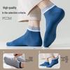 Langsha Men's Summer Pure Cotton No-Show Socks