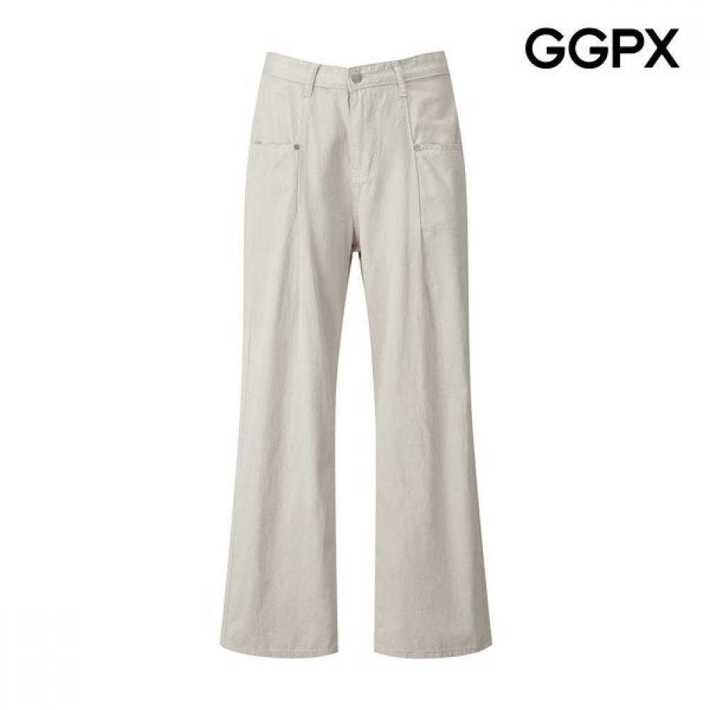 Ggpx New York Women Semi Bootcut Long Pants Gq7pt009f beige/S