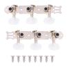 3L 3R Layout Guitar Tuning Pegs Silver Color Classical Guitar Tuning Keys  For Guitar Parts