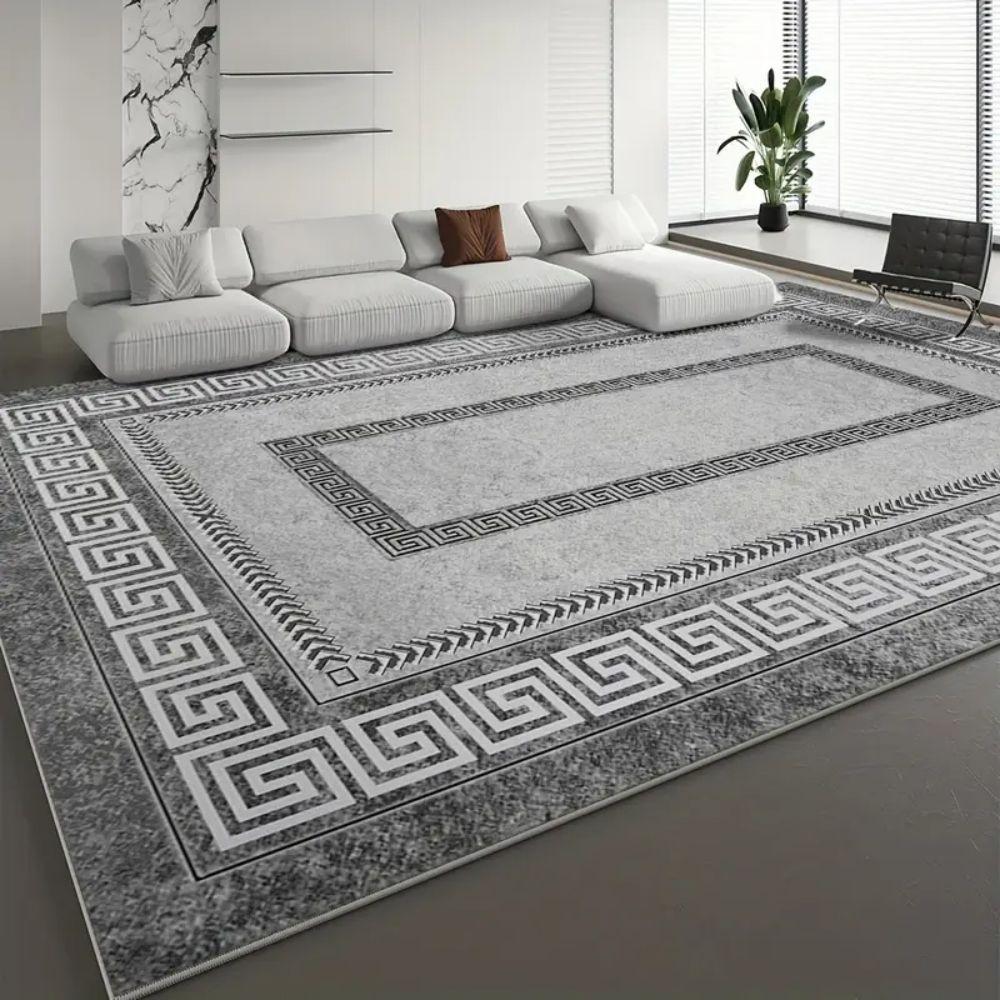 

VIKAMA Modern Luxury Area Carpet Sofa Coffee Table Cushion Living Room Bedroom Decoration Office Lounge Large Area Home Carpet 80x120cm 31x47inch