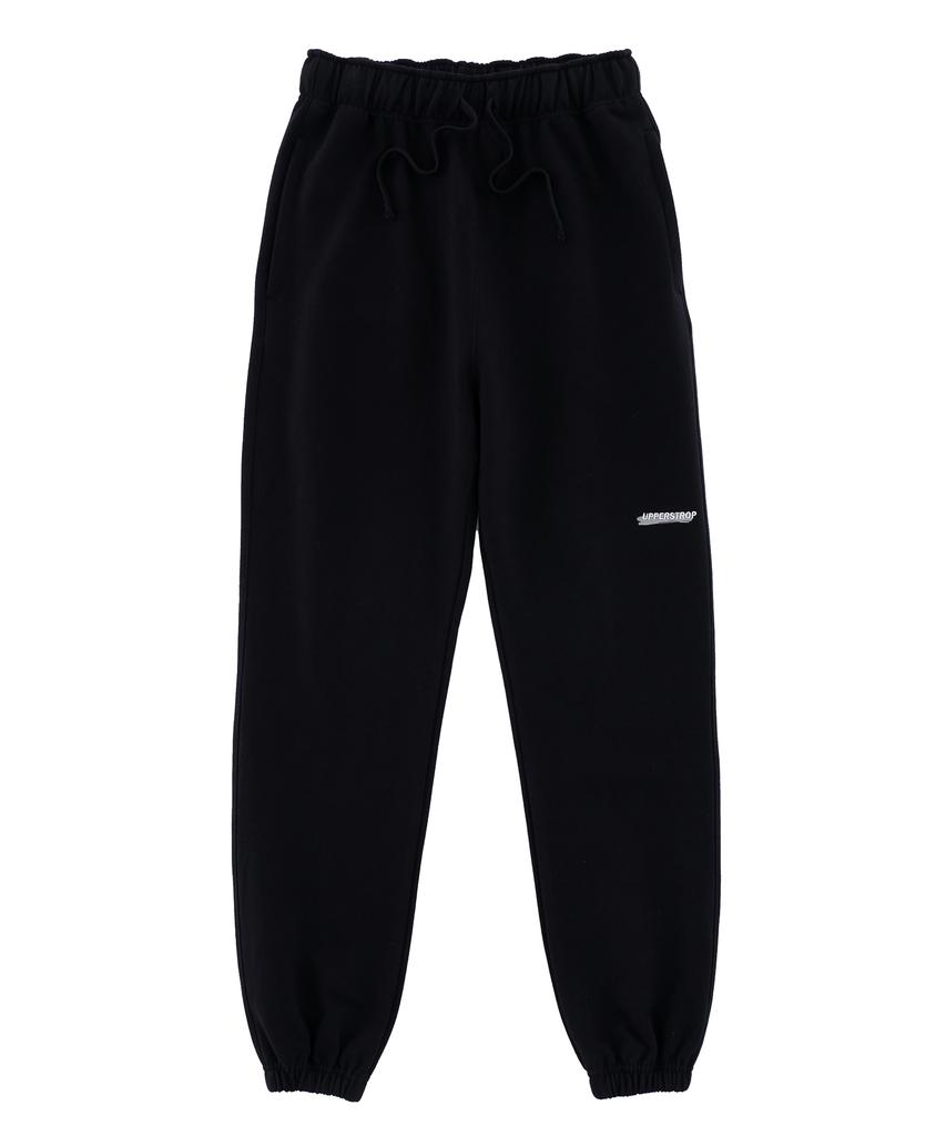 UPPERSTROP [Up9017] Authentic Logo Sweatpants Black