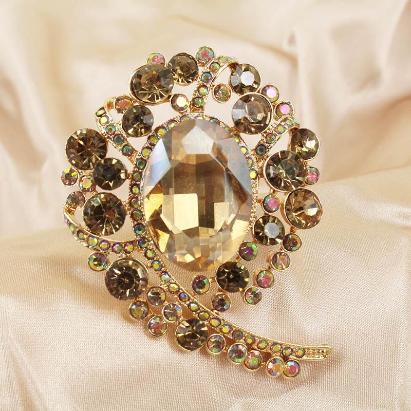 European & American Retro Classic Rhinestone Ring - Colorful, Large, and Bold Fashion Accessory