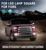 Ford F150C Special New Square LED Front Bumper Fog Lights