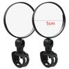 Bicycle Motorcycle Rearview Mirror Universal 360 Rotation Adjustable Round Ellipse Rear View Mirrors For Road Bike Accessories