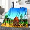 1pc Blanket - game Stardew Valley  Print Design,Lightweight Blanket for Sofa,Bed- Soft &Warm,Gift for All Seasons