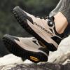 Hiking Shoes For Men Lightweight Jogging Sneakers With High-Quality Material Quality Brown Black