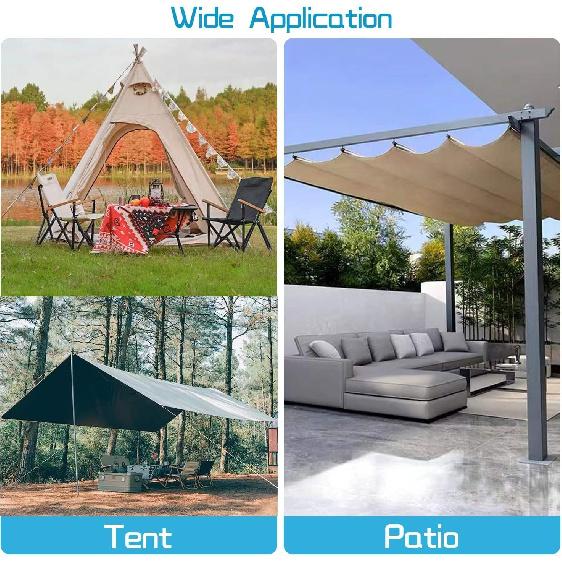 Grommet Tool Kit, 1/2 Inch Grommets Eyelets Sets,100 Sets Grommets, Eyelets Kit with 3 Pcs Leather Punch Tool, Stainless Steel Grommets for Fabric,