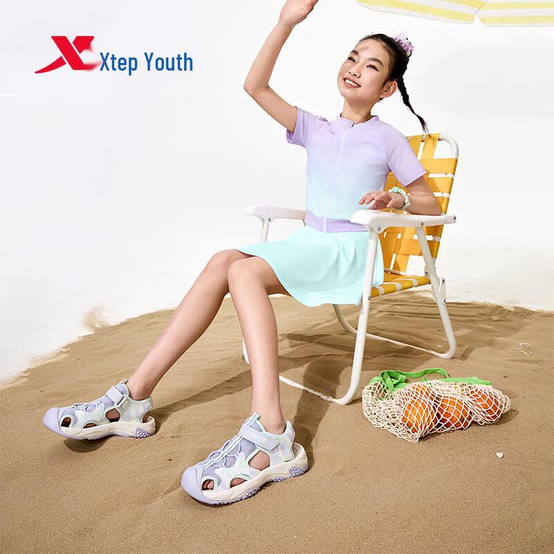 Xtep Girls' Summer Coast Sun Protection Quick-Dry Set