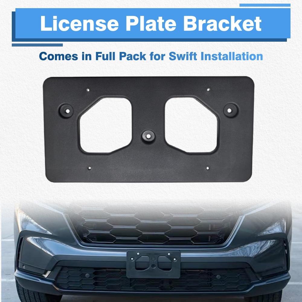 Skirta Honda CR-V 2023 2024 2025 Priekinės numerio plokštelės rėmo tvirtinimo laikiklis Žymės laikiklis Priedai 711803A0A00 191275920596 Numerio plokštelės dangteliai Rėmai