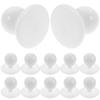 100Pcs Replacement Chef Buttons Wear-Resistant Plastic Buttons for Suit Uniform DIY Sewing Craft Decoration Button Assortment