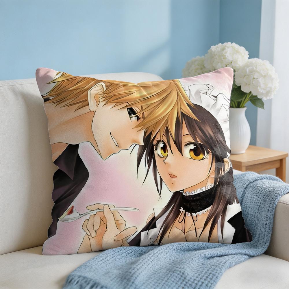 Japanese Anime MMaid Sama Cushion Cover Square Pillow Bedroom Sofa Leisure Comfort Living Room Home Decoration X