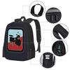 Drums Sign Fashion Pattern Design Travel Laptop School Backpack Bag Drums Percussion Drummer Musician Snare Vintage Sound Cool