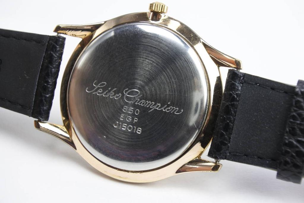 1960s Seiko Champion 850 17 Jewels Manual Winding Watch Condition Yb2010 Semi-Luxury Men's - D, As-Is