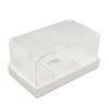 Glass Turtle Tank High Translucency Thickened 360 Degree Panoramic View Reptile Terrarium for