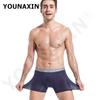 Large Size Modal Men's Underwear Mid-waist Undershorts Youth Comfortable Boy Panties Breathable Boxer Briefs Sexy Undies L XL 2XL 3XL