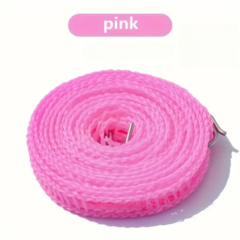 Portable Clothesline Upgraded Thickened Anti-slip Windproof Drying Rope Drying Clothes Hanging Rope Outdoor Camping Accessories