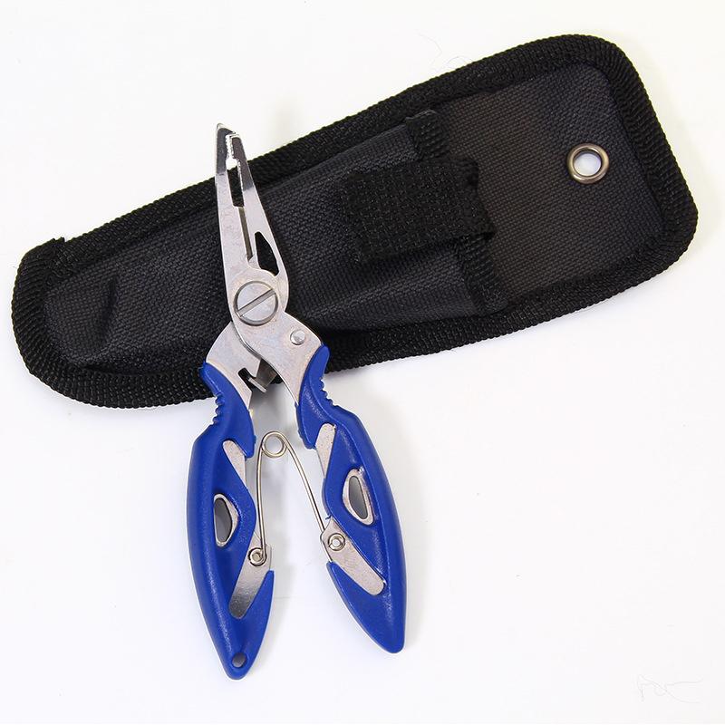 Fishing Pliers Tackle Gear Hook Recover Cutter Line Split Ring Fishing Tong