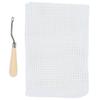 Household DIY Hand Made Crocheting Carpet Rug Knitting Mesh Cloth Accessory Tools