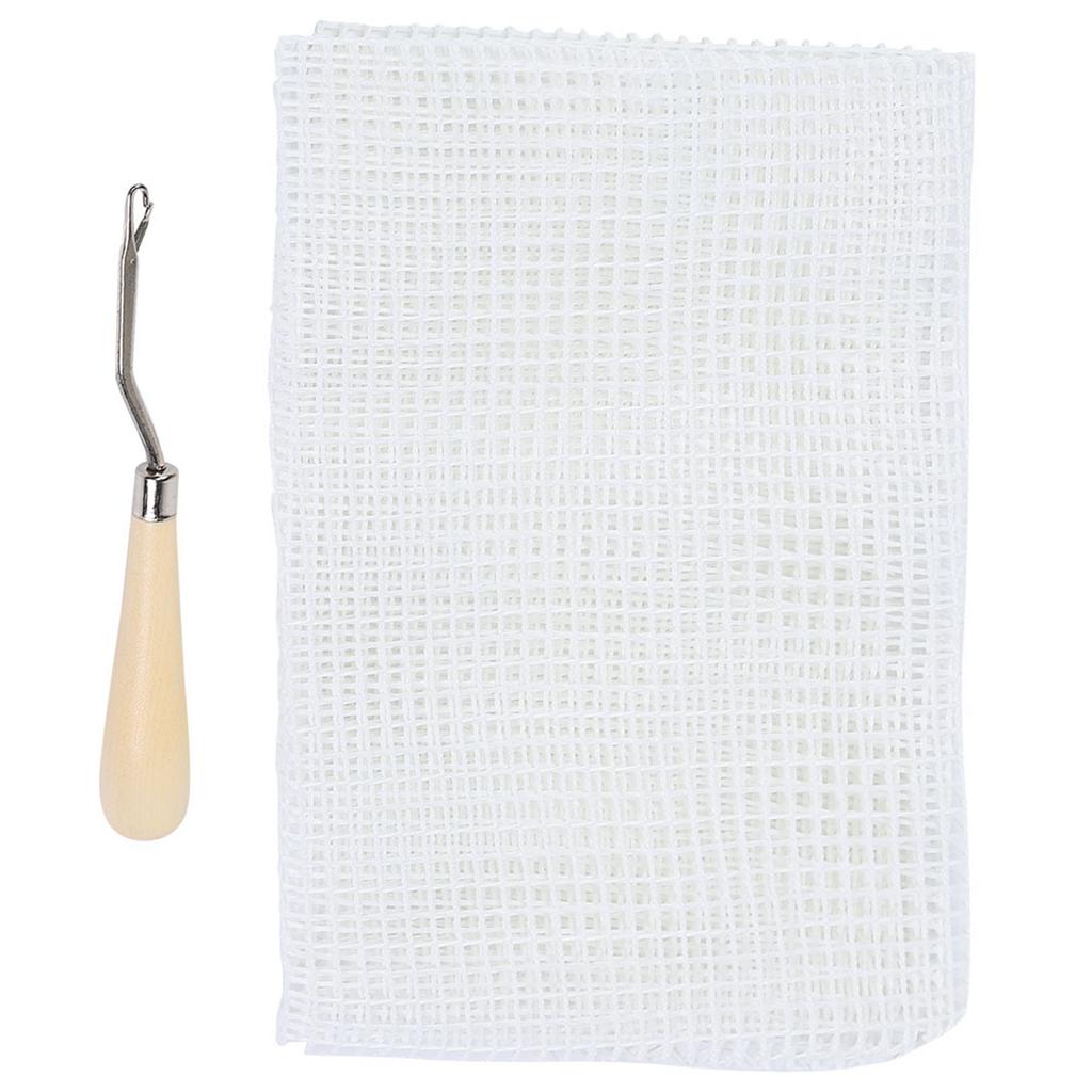 Household DIY Hand Made Crocheting Carpet Rug Knitting Mesh Cloth Accessory Tools