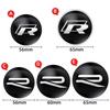 Car Wheel Center Cover Hub Caps Decal Badge Stickers for VW Volkswagen MK6 Golf 6 Golf 7 Passat Tiguan Polo HYNS-D186 zf6