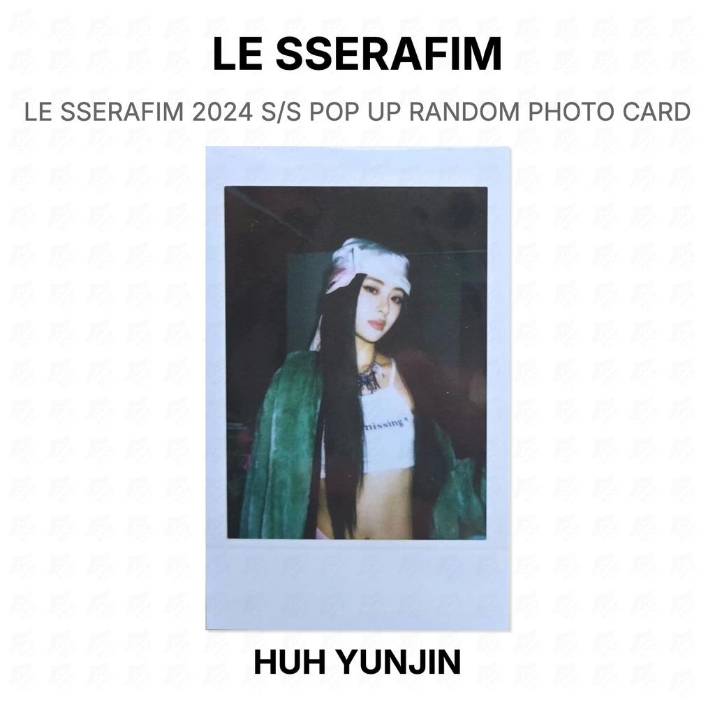 LE SSERAFIM 2024 S/S POP UP RANDOM PHOTO CARD Official Photocard