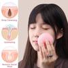 Fiber Material Round Facial Cleansing Exfoliator Face Wash Cleaning Sponge Face Wash Puff 1/5 Pcs Konjac Cleansing Sponge