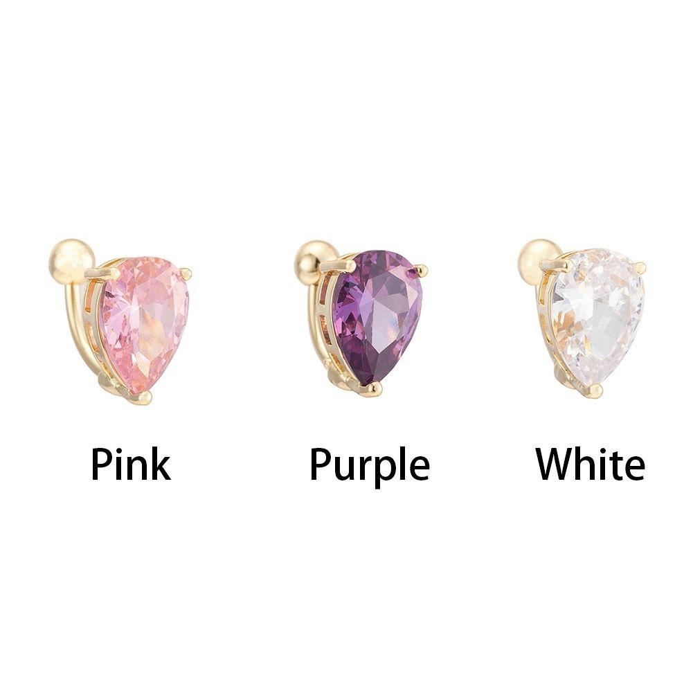 Fake Piercing Attractive Nice Dance Navel Belly Button Rings Umbilical Nail Body
