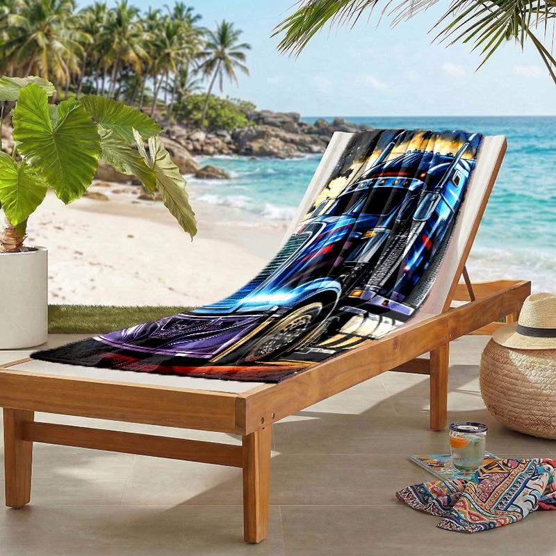 Truck Driver Fashion Beach Towel: Ideal for Summer Adventures Soft, absorbent and quick drying suitable for swimming and bathing