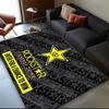 Rockstar Energy Area Rug Suitable for Indoor And Outdoor,Carpets for Playroom, Homes, Offices, Living Rooms,Home Decor,Christmas Fan Gift
