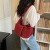 Washed Canvas Multi-pocket Messenger Bag Women's Shoulder Bag