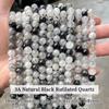 1A Natural Stone Dark Red Garnet Bead Round Loose Spacer 4 6 8 10mm Pick Size For Jewelry Making Diy Necklace Bracelet Accessory