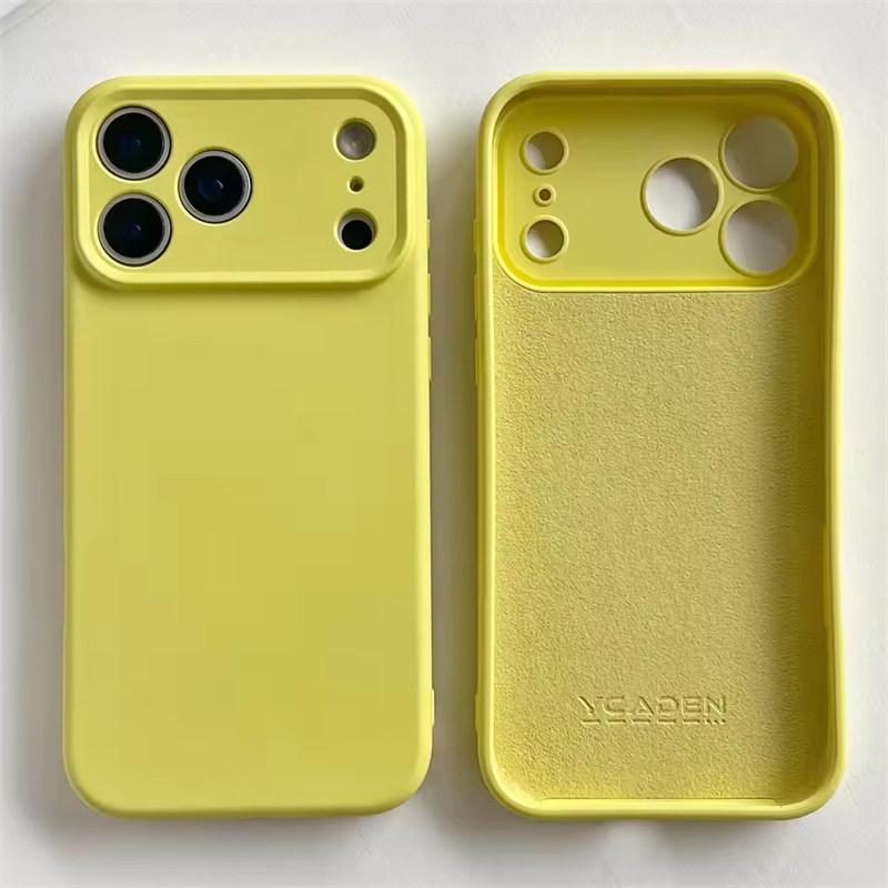 TPU Shockproof Cover For iPhone 17 16 Pro Max For iPhone 17Air 16E 15 14 13 12 Pro Max Plus Case Liquid Silicone TPU Protect Case