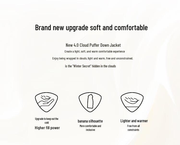 Tanboer Women's Hooded Mid-Length Puffer Down Jacket