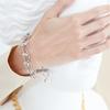 Viollina Tear Drop Chian Bracelet_Silver