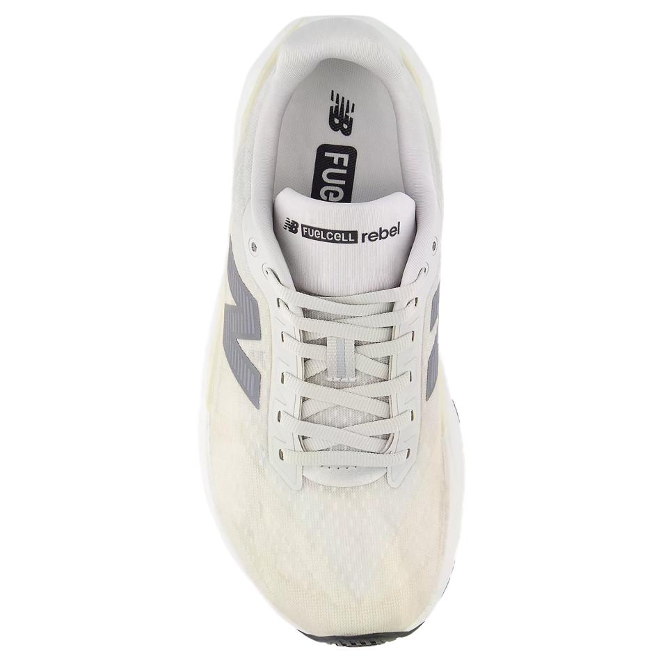 New Balance Fuelcell Rebel V5 Classic Versatile Breathable Support Running Shoes Women Sneaker Linen-Gray WFCXLX5