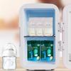 Portable Mini Fridge Coolers and Warmer for Bedroom Car Dorm Office Desk Home Use with Double Mode Temperature Control
