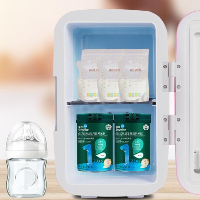 Portable Mini Fridge Coolers and Warmer for Bedroom Car Dorm Office Desk Home Use with Double Mode Temperature Control