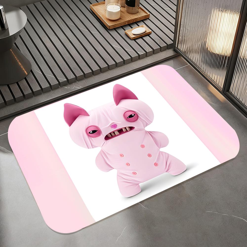 Tappetino da Pavimento Anime F-fuggler, Tappetino da Bagno in Diatomea, Asciugatura Rapida Assorbente Antiscivolo Tappetino per Porta