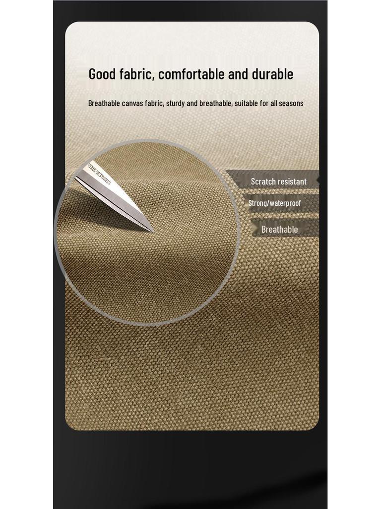 Large Vintage Canvas Backpack for Students - Unisex, Junior to High School