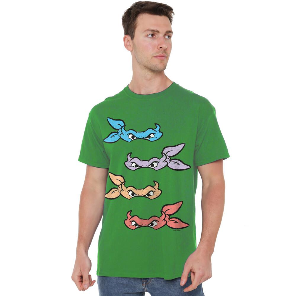 Tmnt Masks T-Shirt S-4XL Kelly Green S