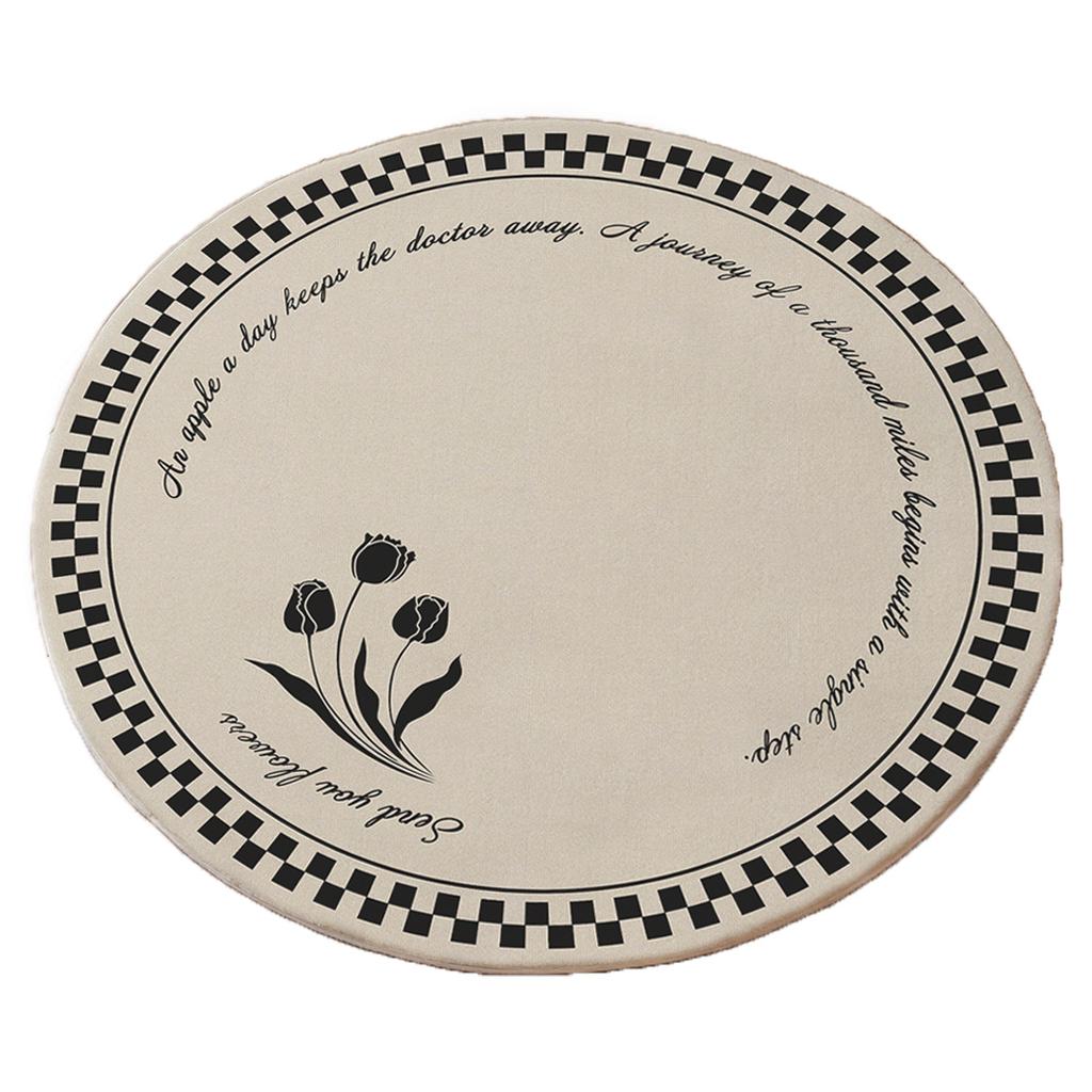 Circular Living Room Carpet Coffee Table Carpet Bedroom Dressing Room Dressing Table Carpet